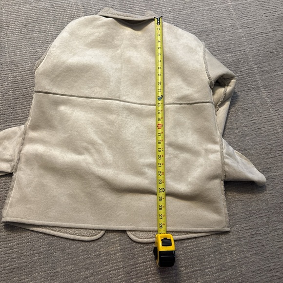 Velvet by Graham & Spencer Beige Teddy Jacket - Picture 5 of 6